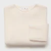 Gerippter Strickpullover Gerippter Strickpullover