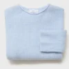 Gerippter Strickpullover Gerippter Strickpullover