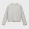 Gerippter Strickpullover Gerippter Strickpullover