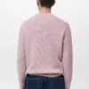 Gerippter Strickpullover