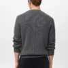 Gerippter Strickpullover