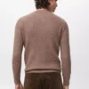 Gerippter Strickpullover