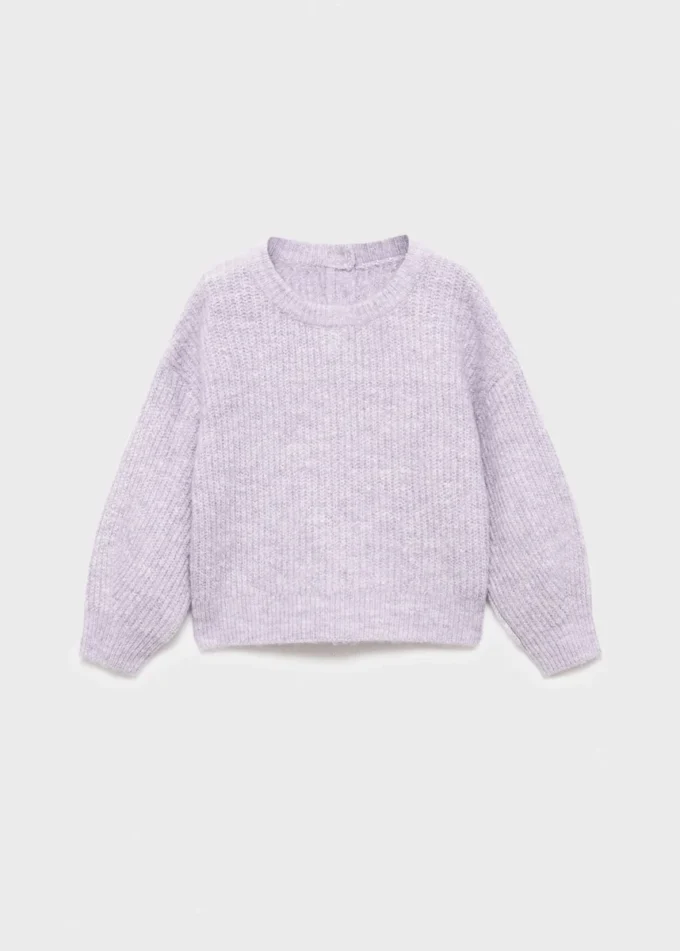 Gerippter Strickpullover Gerippter Strickpullover