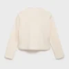 Gerippter Strickpullover Gerippter Strickpullover