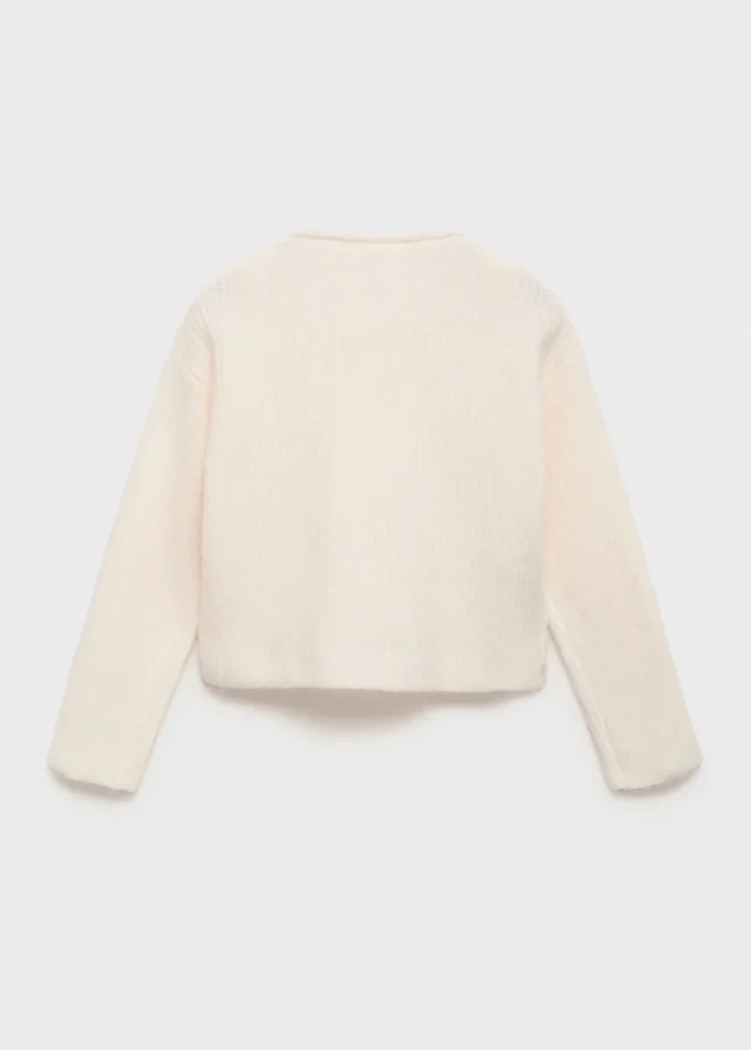 Gerippter Strickpullover Gerippter Strickpullover