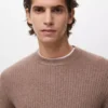 Gerippter Strickpullover