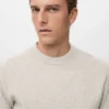 Gerippter Strickpullover