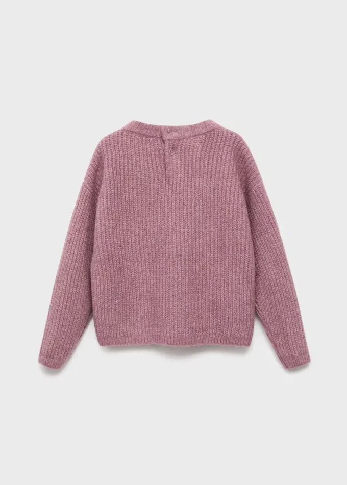 Gerippter Strickpullover Gerippter Strickpullover