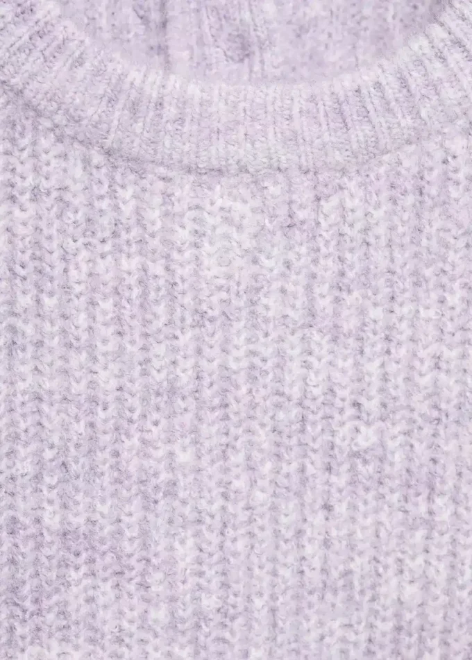 Gerippter Strickpullover Gerippter Strickpullover