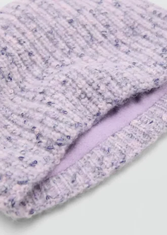 Gesprenkelter Strickschal