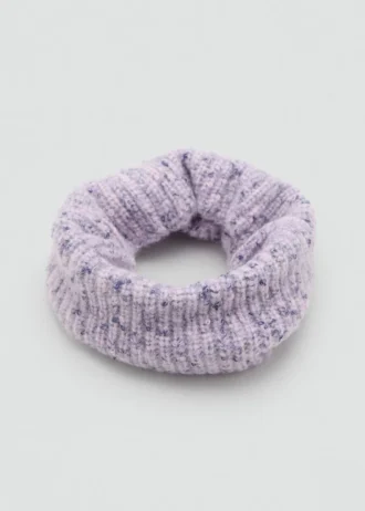 Gesprenkelter Strickschal