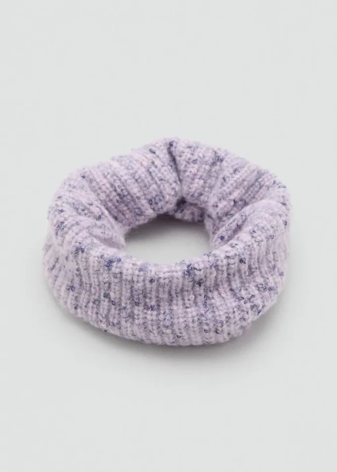 Gesprenkelter Strickschal Gesprenkelter Strickschal