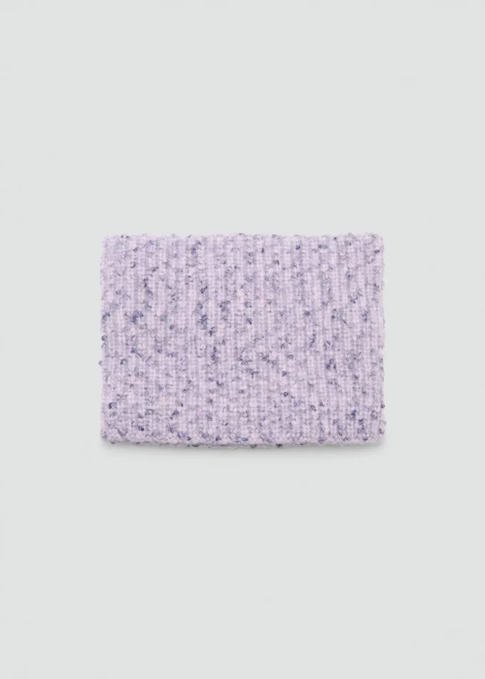 Gesprenkelter Strickschal Gesprenkelter Strickschal