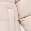 Gesteppte Anorakjacke mit Fellimitat-Innenfutter