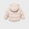 Gesteppte Anorakjacke mit Fellimitat-Innenfutter