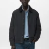 Gesteppte Jacke mit Cordkragen Gesteppte Jacke mit Cordkragen