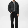 Gesteppte Jacke mit Daunen- und Federfüllung Gesteppte Jacke mit Daunen- und Federfüllung