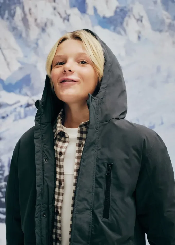 Gesteppte Jacke mit Taschen Gesteppte Jacke mit Taschen