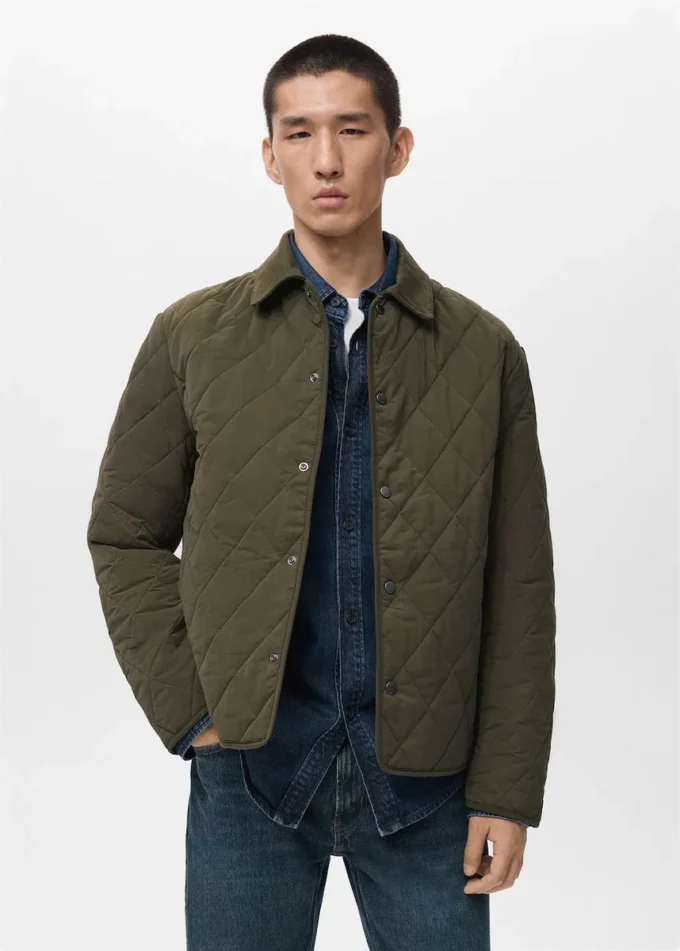 Gesteppte wasserabweisende Jacke Gesteppte wasserabweisende Jacke