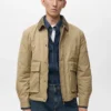 Gesteppte wasserabweisende Jacke Gesteppte wasserabweisende Jacke