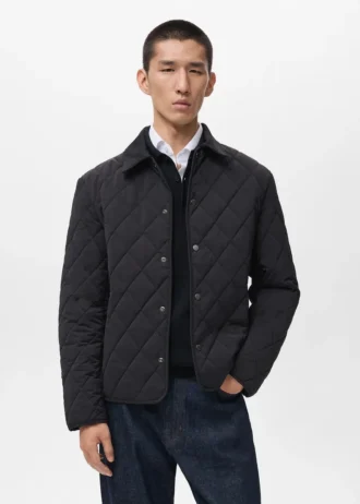 Gesteppte wasserabweisende Jacke