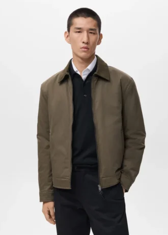 Gesteppte wasserabweisende Jacke