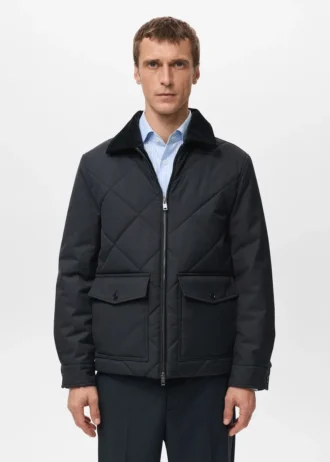 Gesteppte wasserabweisende Jacke