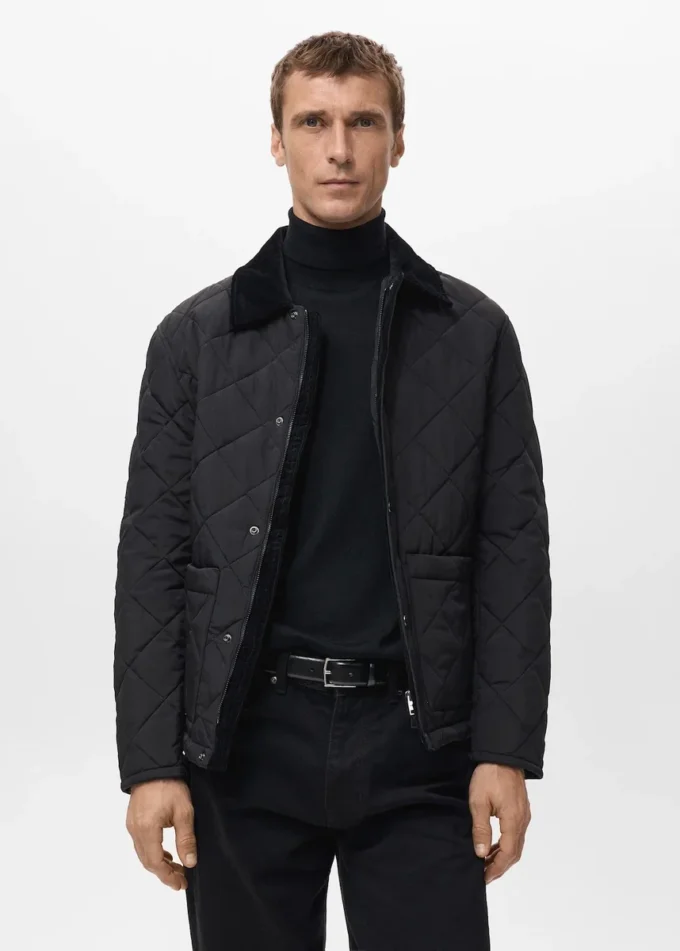 Gesteppte wasserabweisende Jacke Gesteppte wasserabweisende Jacke