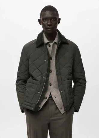 Gesteppte wasserabweisende Jacke