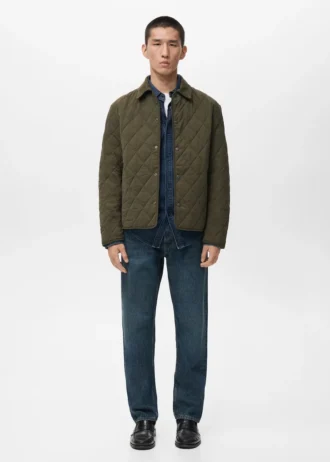 Gesteppte wasserabweisende Jacke