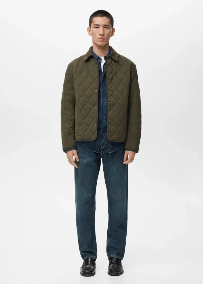 Gesteppte wasserabweisende Jacke Gesteppte wasserabweisende Jacke