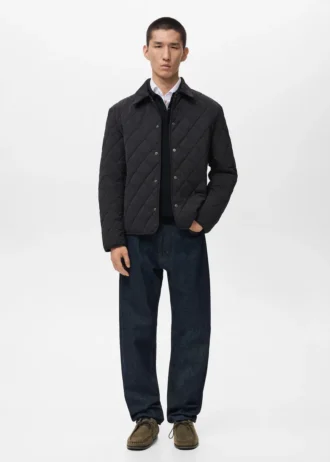 Gesteppte wasserabweisende Jacke