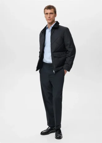 Gesteppte wasserabweisende Jacke