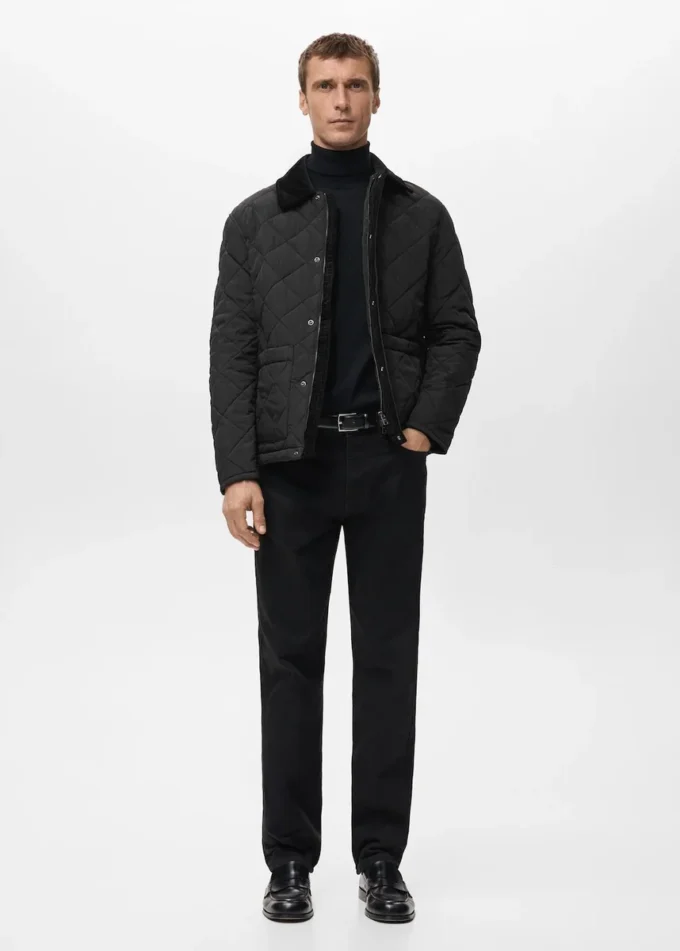 Gesteppte wasserabweisende Jacke Gesteppte wasserabweisende Jacke