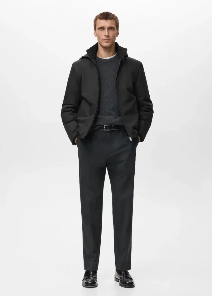 Gesteppte wasserabweisende Jacke Gesteppte wasserabweisende Jacke