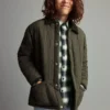 Gesteppter Anorak mit Hemdkragen Gesteppter Anorak mit Hemdkragen