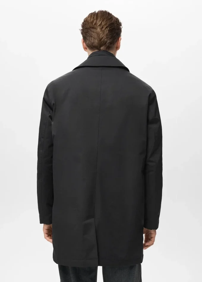 Gesteppter, wasserabweisender Trenchcoat Gesteppter, wasserabweisender Trenchcoat