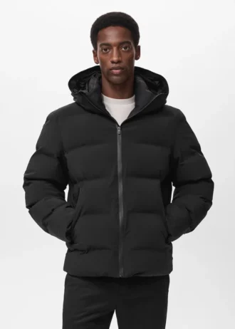 Gesteppter, wasserdichter Anorak
