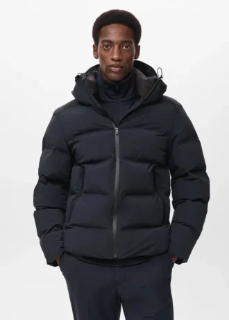 Gesteppter, wasserdichter Anorak