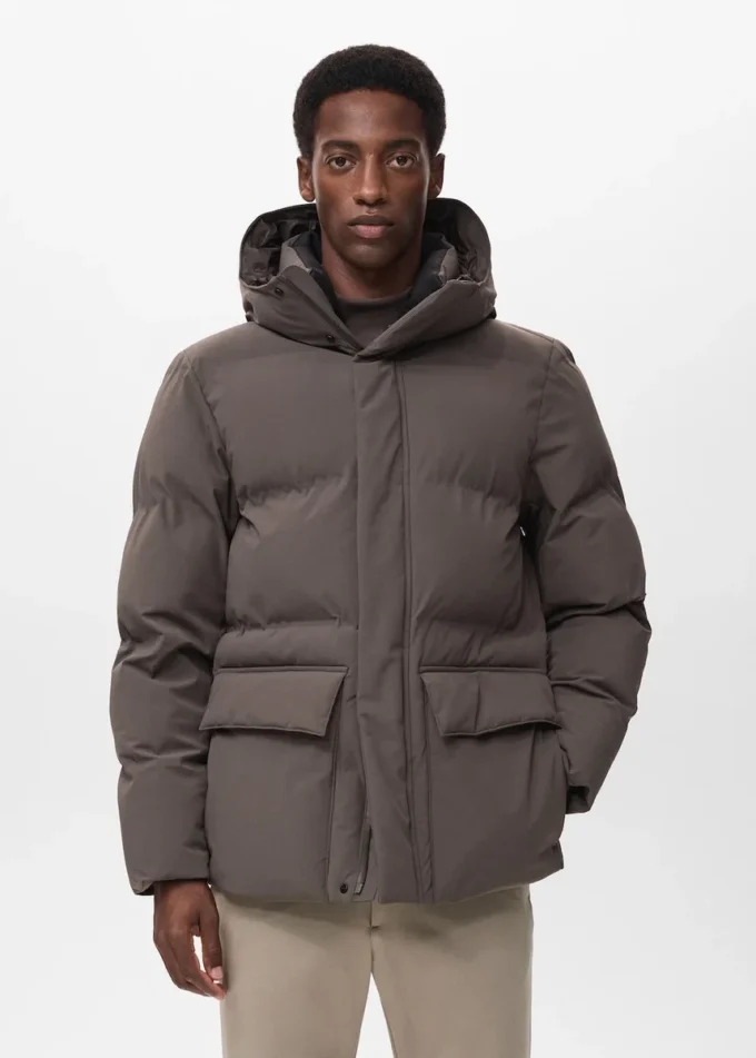 Gesteppter, wasserdichter Anorak Gesteppter, wasserdichter Anorak