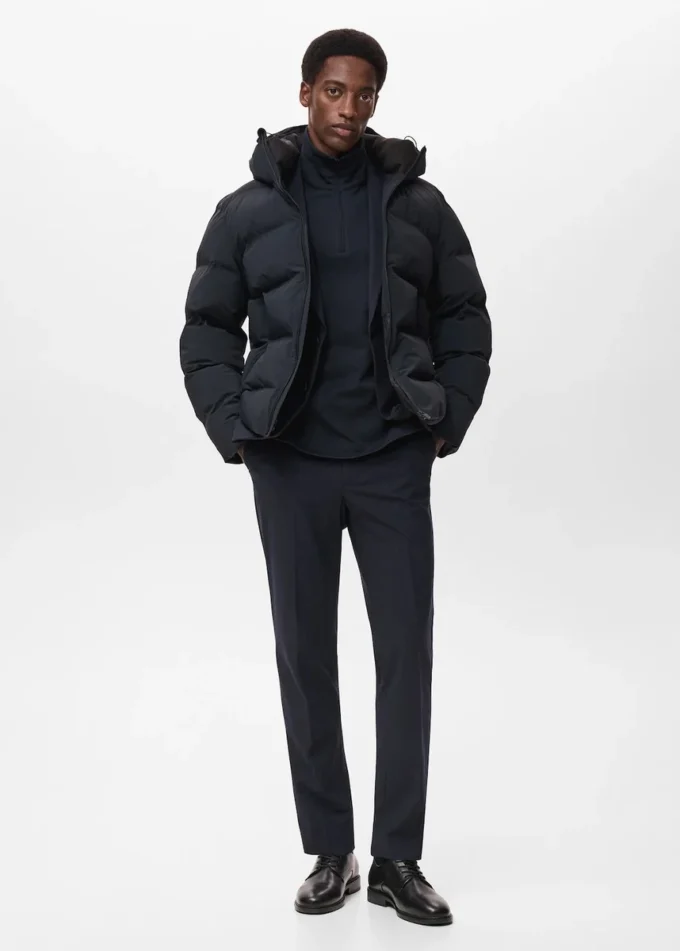 Gesteppter, wasserdichter Anorak Gesteppter, wasserdichter Anorak