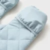 Gestepptes Sweatshirt mit Lammfellfutter