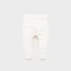 Gestreifte Baumwoll-Leggings