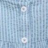 Gestreifte Baumwollbluse Gestreifte Baumwollbluse