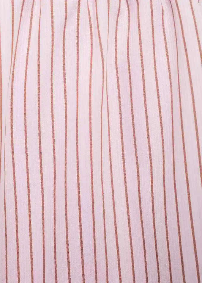 Gestreifte Baumwollhose Gestreifte Baumwollhose