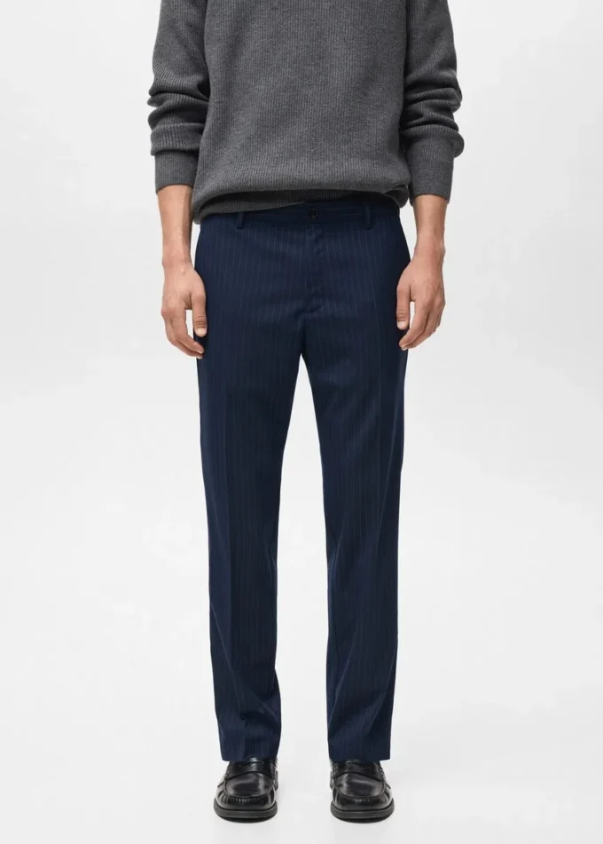 Gestreifte Slim-Fit-Hose Gestreifte Slim-Fit-Hose