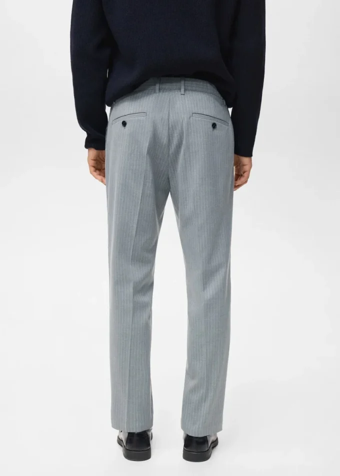 Gestreifte Slim-Fit-Hose Gestreifte Slim-Fit-Hose
