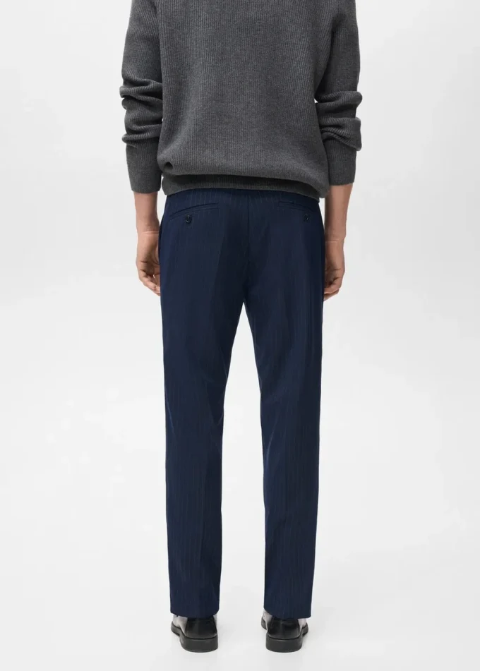 Gestreifte Slim-Fit-Hose Gestreifte Slim-Fit-Hose