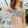Gestreifter Bikini Gestreifter Bikini