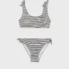 Gestreifter Bikini Gestreifter Bikini